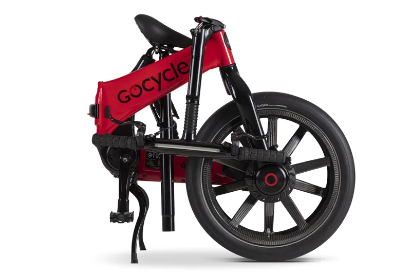 Gocycle G4i+ Electric Folding Bike 2022 in Red-3